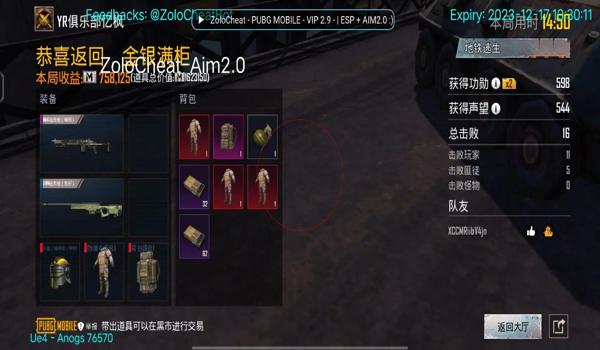 吃鸡国际服怎么开透视挂(透视挂的最新版本特性)